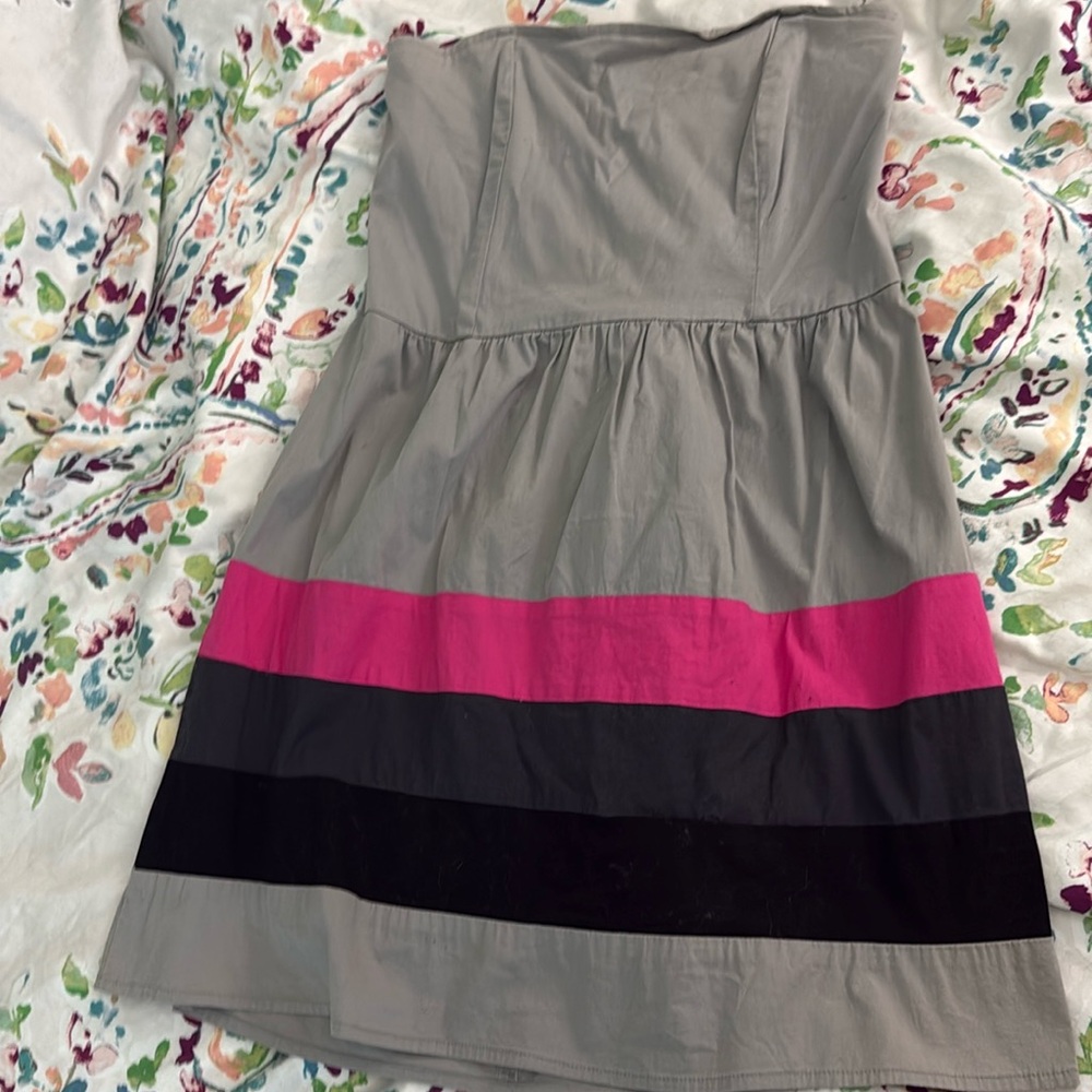Kimchi Blue Urban Outfitters Strapless Mini Dress